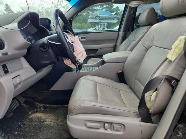 5FNYF4H53FB051785 - 2015 HONDA PILOT EXL BLACK photo 7