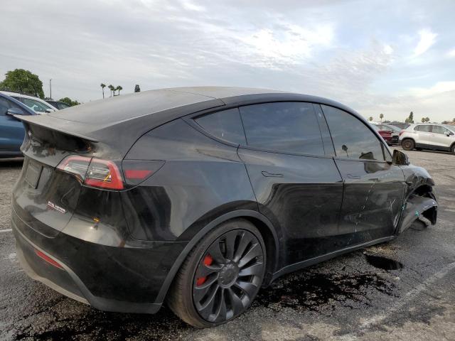 7SAYGDEF8NF485308 - 2022 TESLA MODEL Y 黑色 照片 3