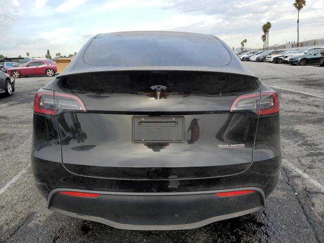 7SAYGDEF8NF485308 - 2022 TESLA MODEL Y 黑色 照片 6