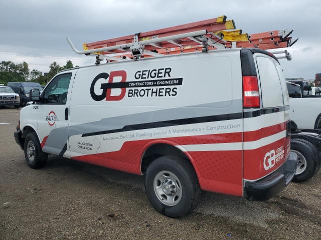 1GCWGAFP2P1157033 - 2023 CHEVROLET EXPRESS G2 WHITE photo 2