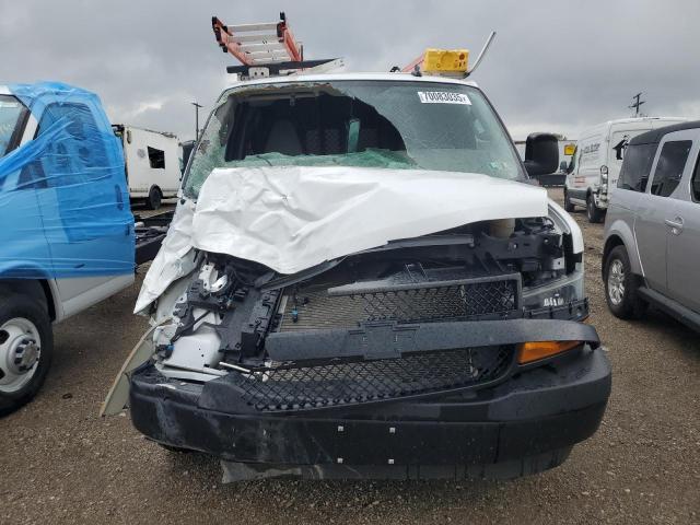 1GCWGAFP2P1157033 - 2023 CHEVROLET EXPRESS G2 WHITE photo 5