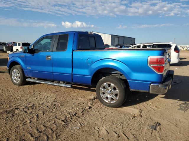 1FTFX1CT1DFE02677 - 2013 FORD F150 SUPER CAB BLUE photo 2