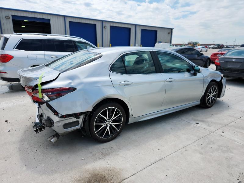 4T1T11AK4RU907108 - 2024 TOYOTA CAMRY SE NIGHT SHADE GRAY photo 3