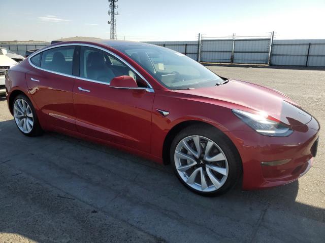 5YJ3E1EA5JF061658 - 2018 TESLA MODEL 3 RED photo 4