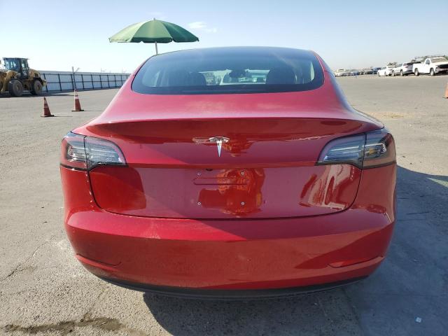 5YJ3E1EA5JF061658 - 2018 TESLA MODEL 3 RED photo 6