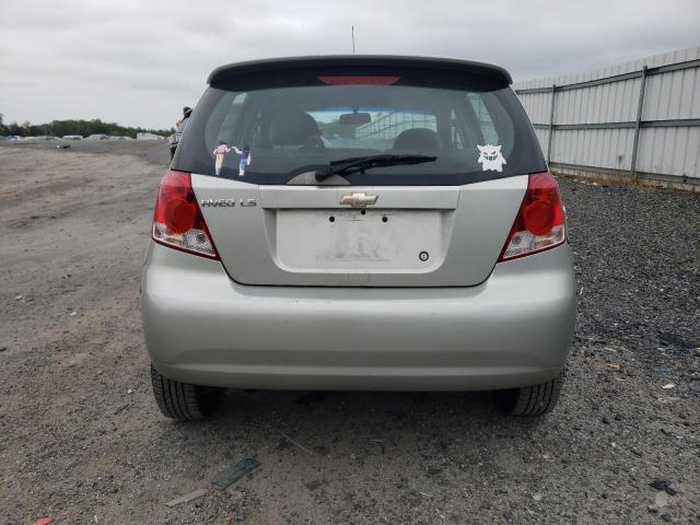 KL1TJ62664B133376 - 2004 CHEVROLET AVEO LS 灰色 照片 6