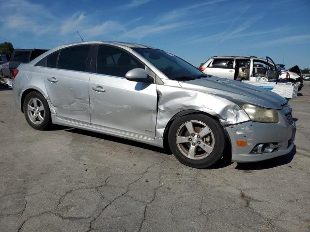 1G1PF5SC3C7216673 - 2012 CHEVROLET CRUZE LT SILVER photo 4
