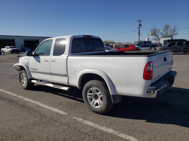 5TBBT44156S486183 - 2006 TOYOTA TUNDRA ACCESS CAB SR5 WHITE photo 2