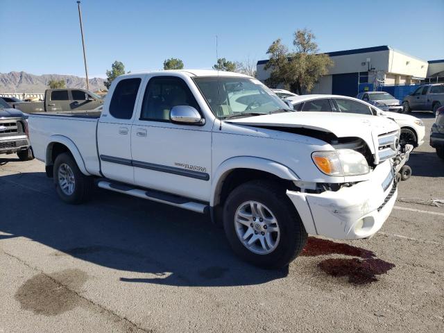 5TBBT44156S486183 - 2006 TOYOTA TUNDRA ACCESS CAB SR5 WHITE photo 4