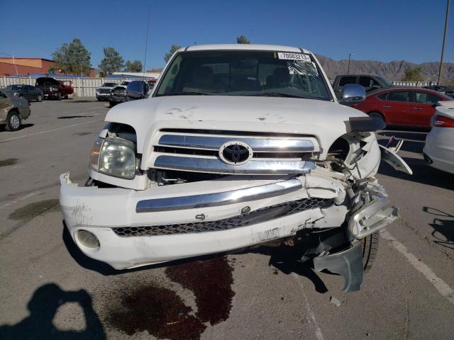 5TBBT44156S486183 - 2006 TOYOTA TUNDRA ACCESS CAB SR5 WHITE photo 5
