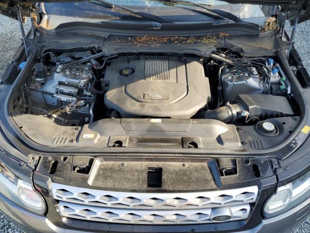 SALWR2FK5HA129922 - 2017 LAND ROVER RANGE ROVE HSE GRAY photo 12