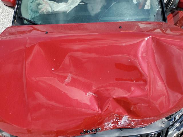 3C4NJDBB0MT525948 - 2021 JEEP COMPASS LATITUDE RED photo 12