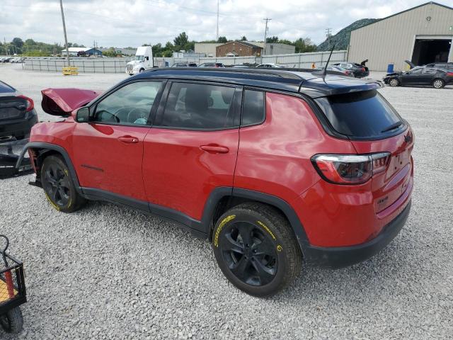 3C4NJDBB0MT525948 - 2021 JEEP COMPASS LATITUDE RED photo 2