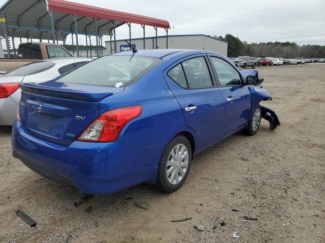 3N1CN7AP2FL848009 - 2015 NISSAN VERSA S BLUE photo 3