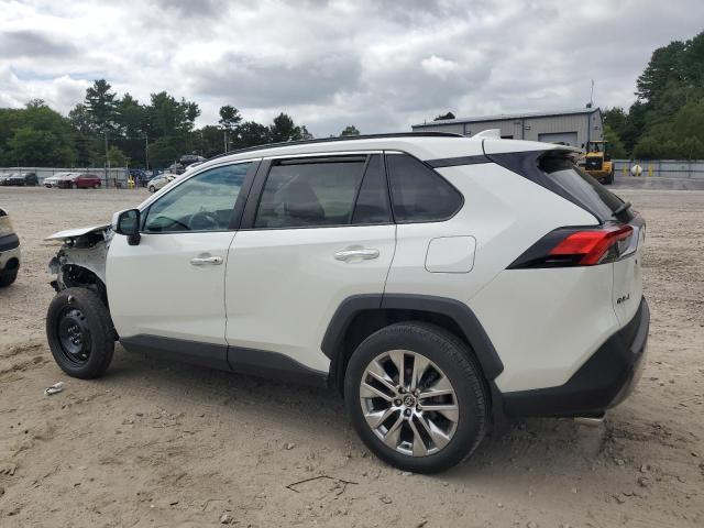 2T3N1RFVXLC104927 - 2020 TOYOTA RAV4 LIMITED WHITE photo 2