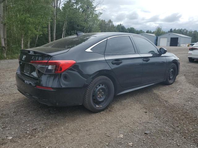 2HGFE2F29NH124420 - 2022 HONDA CIVIC LX BLACK photo 3