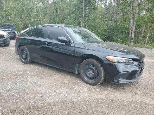 2HGFE2F29NH124420 - 2022 HONDA CIVIC LX BLACK photo 4