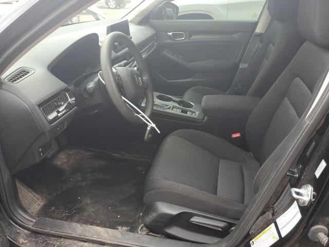 2HGFE2F29NH124420 - 2022 HONDA CIVIC LX BLACK photo 7
