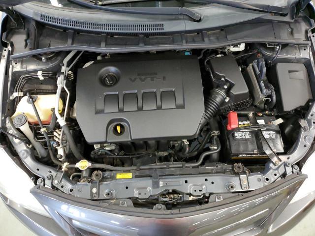 2T1BU4EE0DC038302 - 2013 TOYOTA COROLLA BASE Графитовый фото 11