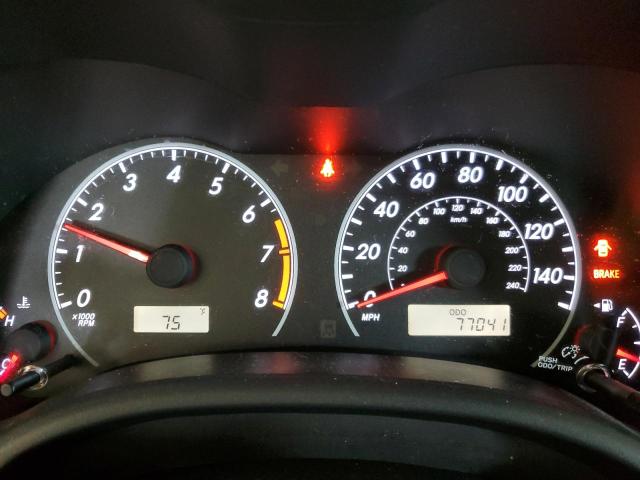 2T1BU4EE0DC038302 - 2013 TOYOTA COROLLA BASE Графитовый фото 9