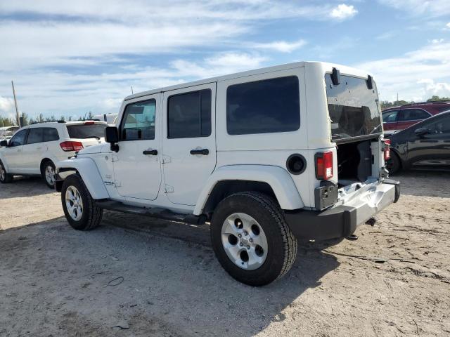 1C4BJWEG4DL613127 - 2013 JEEP WRANGLER SAHARA WHITE photo 2