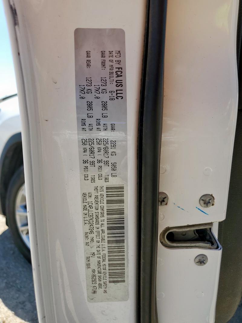 1C4PJLCB7KD247246 - 2019 JEEP CHEROKEE LATITUDE 白色 照片 13