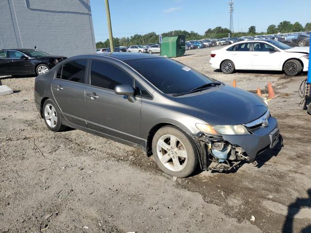 1HGFA16816L041014 - 2006 HONDA CIVIC EX GRAY photo 4