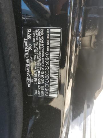 WDDGF8AB0DR260840 - 2013 MERCEDES-BENZ C 300 4MATIC BLACK photo 12