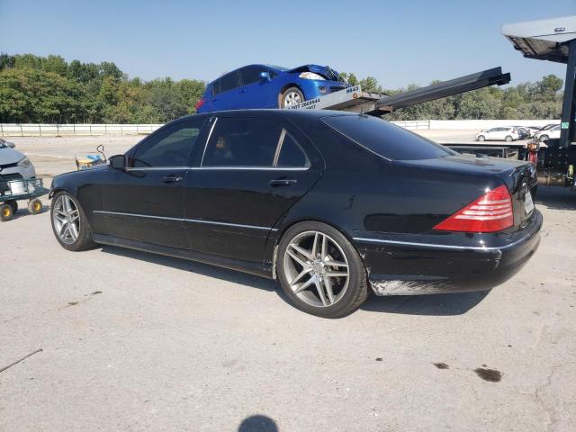 WDBNG70J24A418190 - 2004 MERCEDES-BENZ S 430 BLACK photo 2