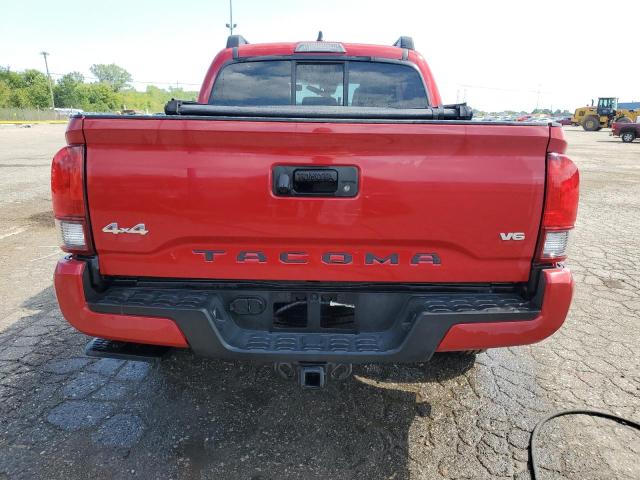 3TMCZ5AN7PM620751 - 2023 TOYOTA TACOMA DOUBLE CAB წითელი ფოტო 6