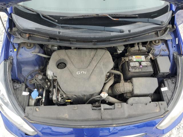 KMHCT4AE6CU243021 - 2012 HYUNDAI ACCENT GLS BLUE photo 11