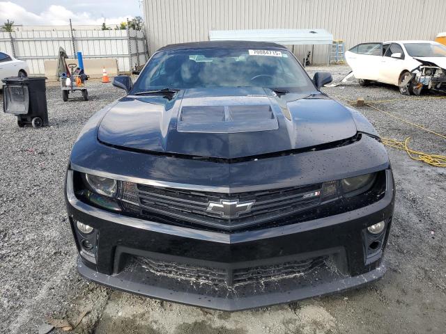 2G1FZ3DPXD9801676 - 2013 CHEVROLET CAMARO ZL1 Schwarz Foto 5