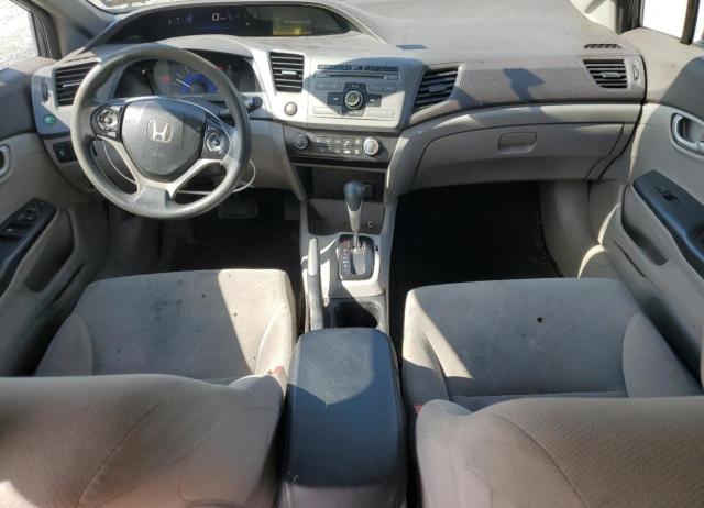 19XFB2F58CE079884 - 2012 HONDA CIVIC LX GRAY photo 8