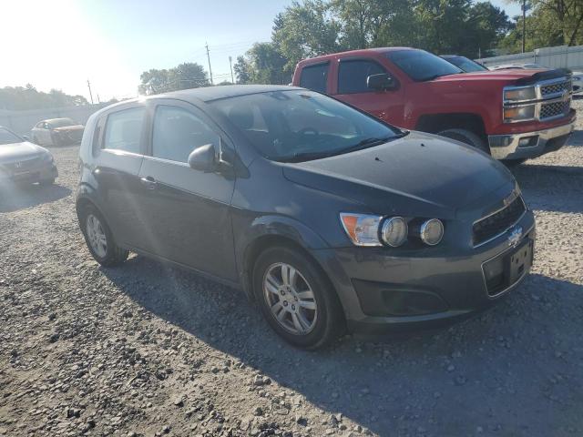 1G1JC6SH4D4108422 - 2013 CHEVROLET SONIC LT GRAY photo 4