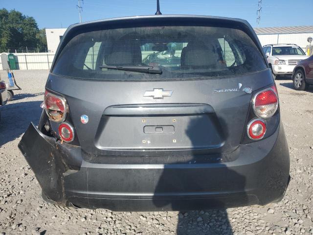 1G1JC6SH4D4108422 - 2013 CHEVROLET SONIC LT GRAY photo 6