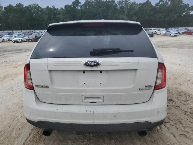 2FMDK3J95DBA06063 - 2013 FORD EDGE SEL Weiß Foto 6