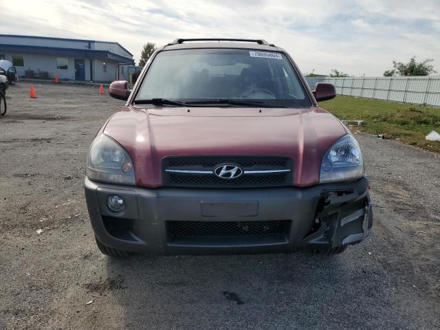 KM8JN12D78U757893 - 2008 HYUNDAI TUCSON SE BURGUNDY photo 5