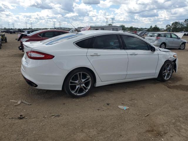 3FA6P0K98DR266282 - 2013 FORD FUSION TITANIUM 白色 照片 3