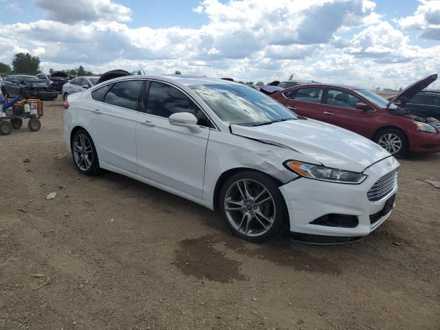3FA6P0K98DR266282 - 2013 FORD FUSION TITANIUM 白色 照片 4