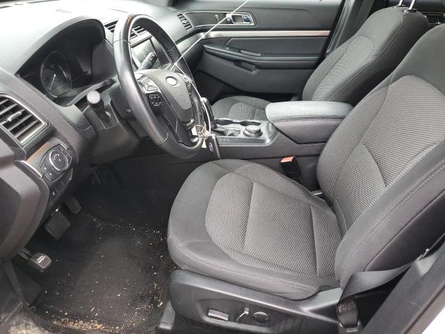 1FM5K8D80JGA56913 - 2018 FORD EXPLORER XLT Weiß Foto 7