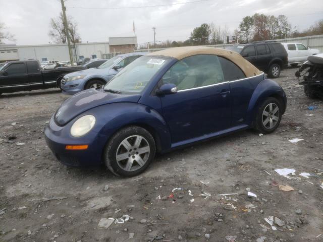 3VWRG31Y26M313790 - 2006 VOLKSWAGEN NEW BEETLE CONVERTIBLE OPTION PACKAGE 1 BLUE photo 1