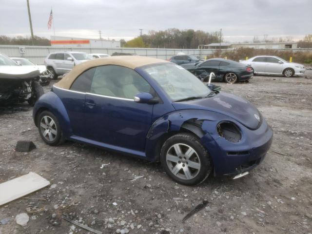 3VWRG31Y26M313790 - 2006 VOLKSWAGEN NEW BEETLE CONVERTIBLE OPTION PACKAGE 1 BLUE photo 4