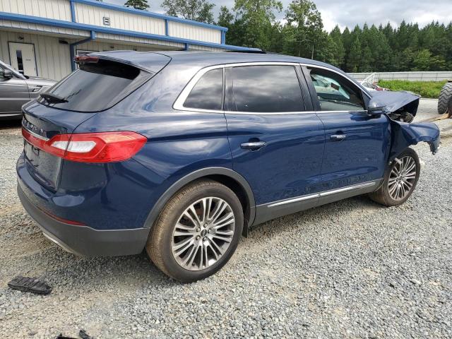 2LMPJ6LR1JBL40511 - 2018 LINCOLN MKX RESERVE Көк фото 3