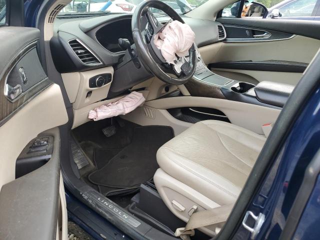 2LMPJ6LR1JBL40511 - 2018 LINCOLN MKX RESERVE Көк фото 8