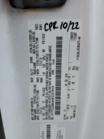 1FT7X2B64HED57915 - 2017 FORD F250 SUPER DUTY Blanc photo 13
