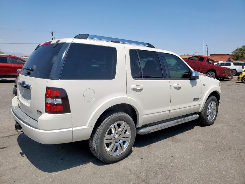 1FMEU75828UA65434 - 2008 FORD EXPLORER LIMITED WHITE photo 3