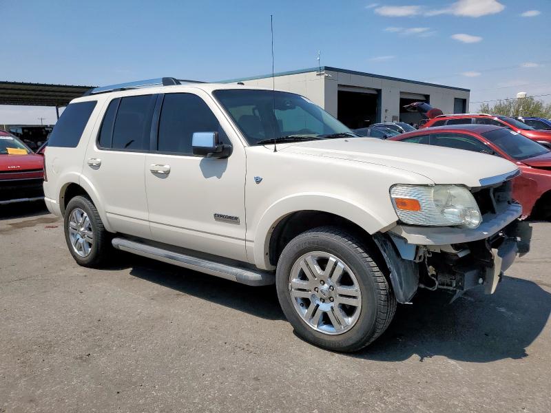 1FMEU75828UA65434 - 2008 FORD EXPLORER LIMITED WHITE photo 4