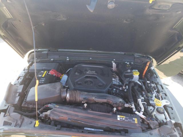 1C4JJXP61MW734928 - 2021 JEEP WRANGLER U SAHARA 4XE GREEN photo 11