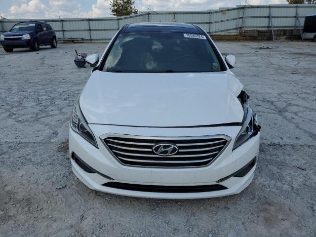 5NPE34AF8FH057937 - 2015 HYUNDAI SONATA SPORT WHITE photo 5