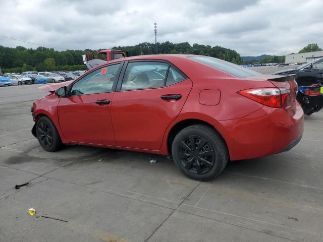5YFBURHEXEP122766 - 2014 TOYOTA COROLLA L RED photo 2